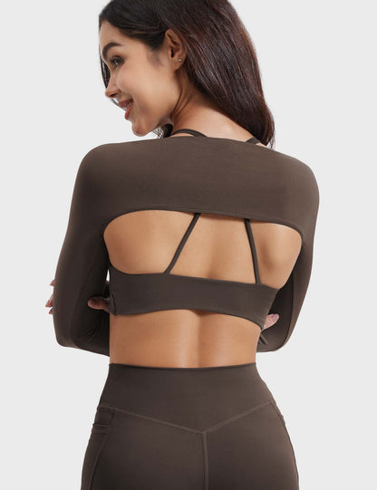 Vaeryn Kozie Long Sleeve Bolero Shrug