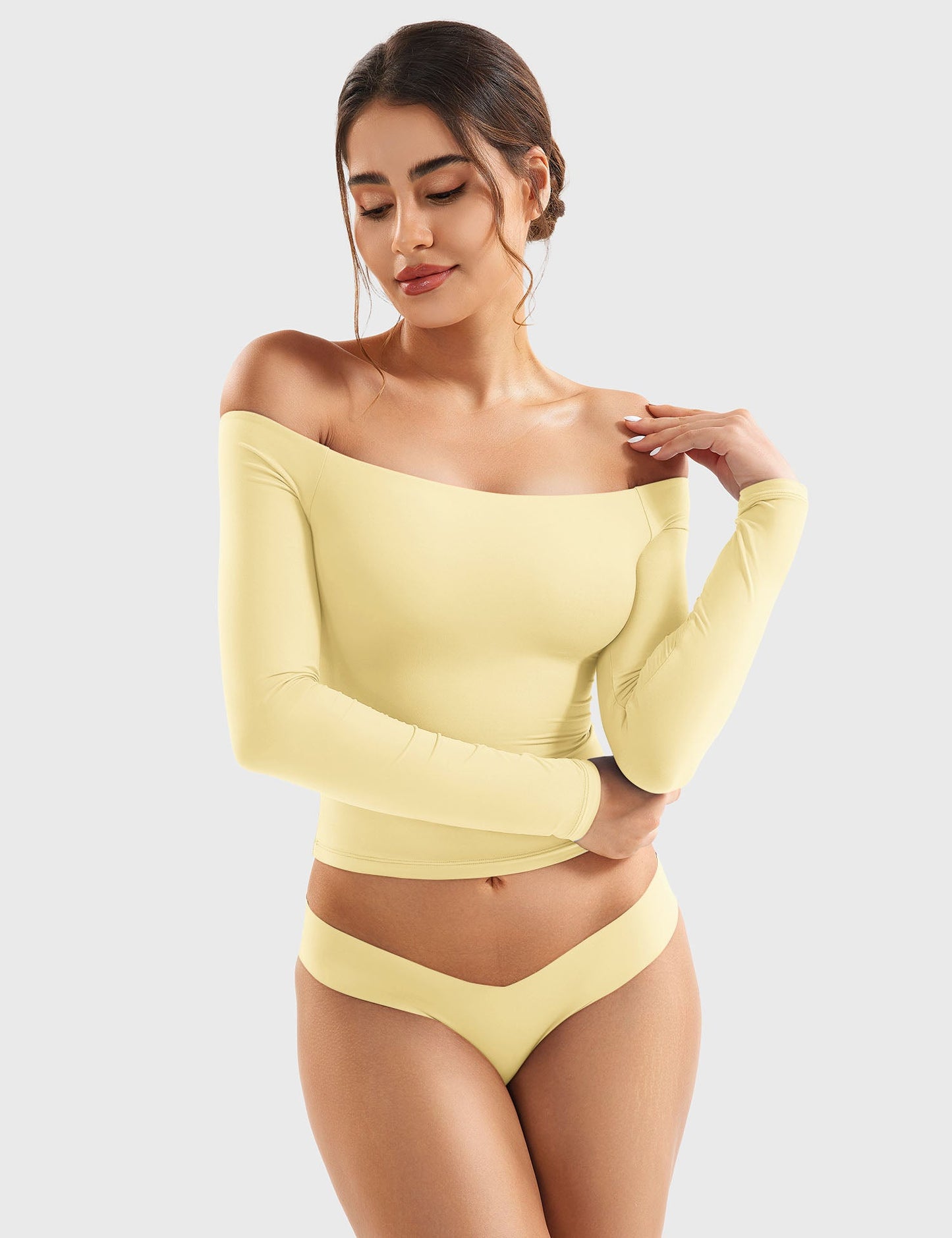 Vaeryn Luzlie Off Shoulder Top
