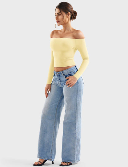 Vaeryn Luzlie Off Shoulder Top