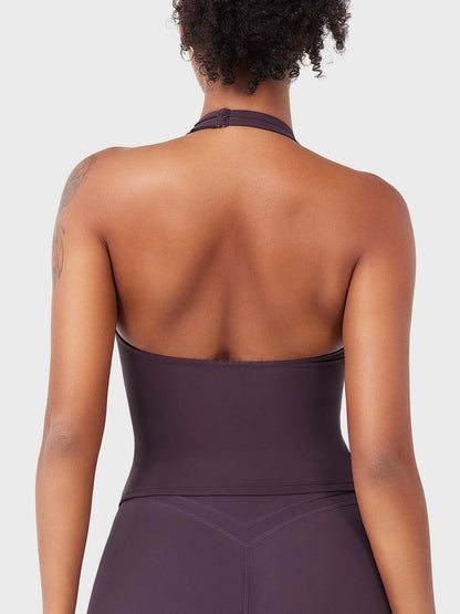Yeoreo Elevine V Neck Halter Tank