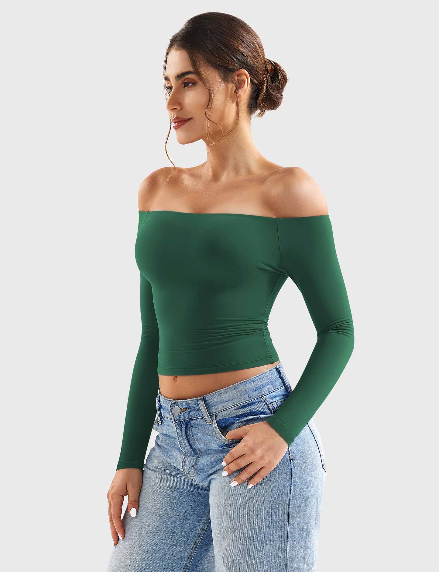 Vaeryn Luzlie Off Shoulder Top
