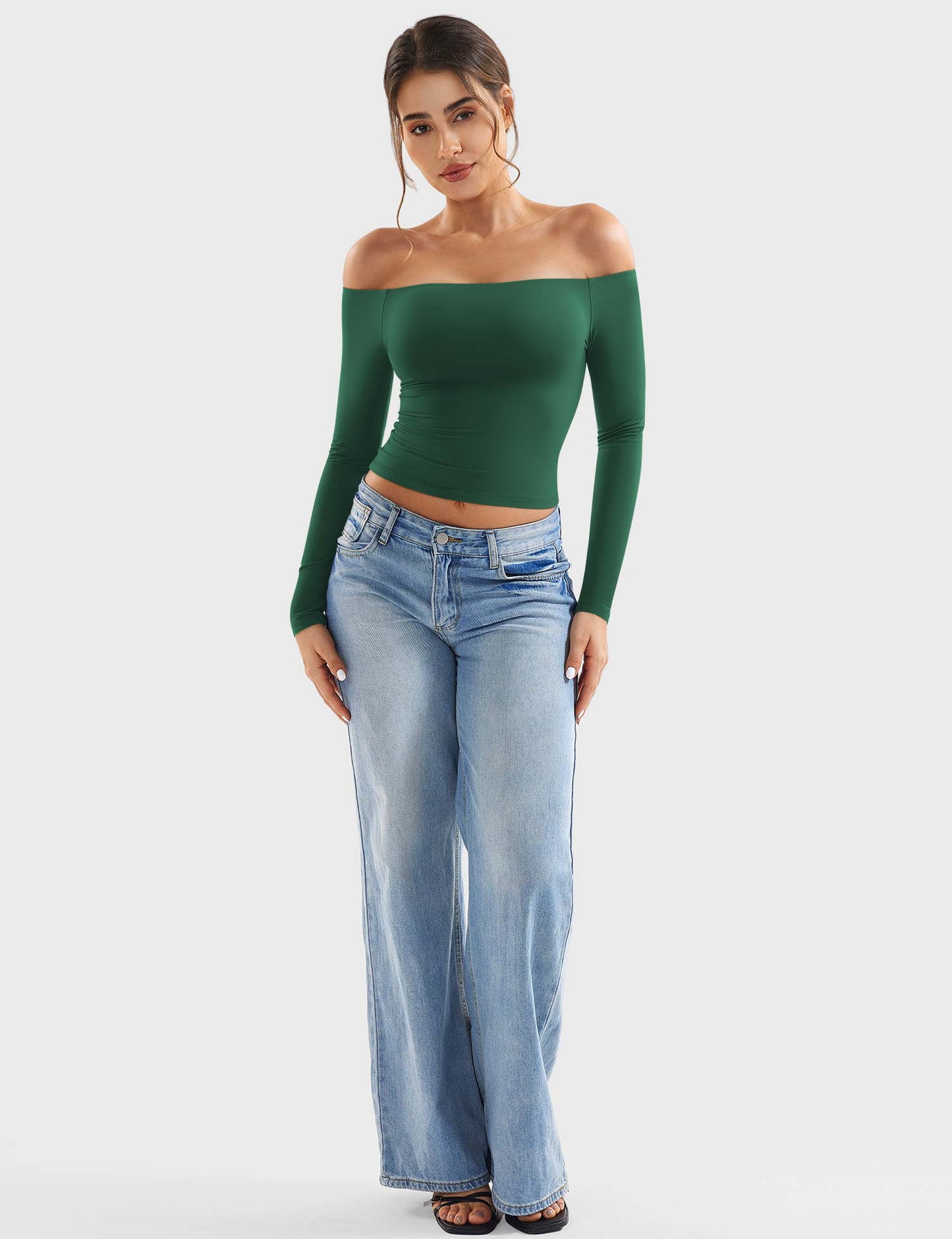 Vaeryn Luzlie Off Shoulder Top