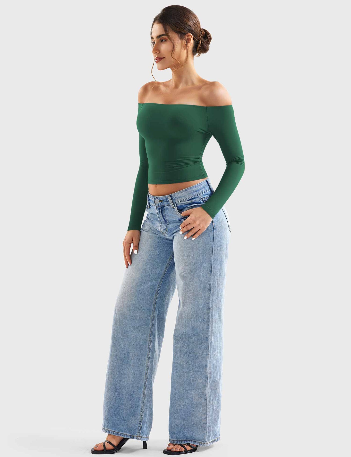 Vaeryn Luzlie Off Shoulder Top