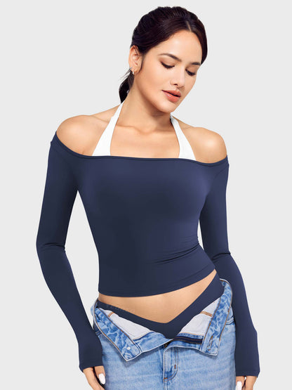 Yeoreo Arleney Square Neck Long Sleeve