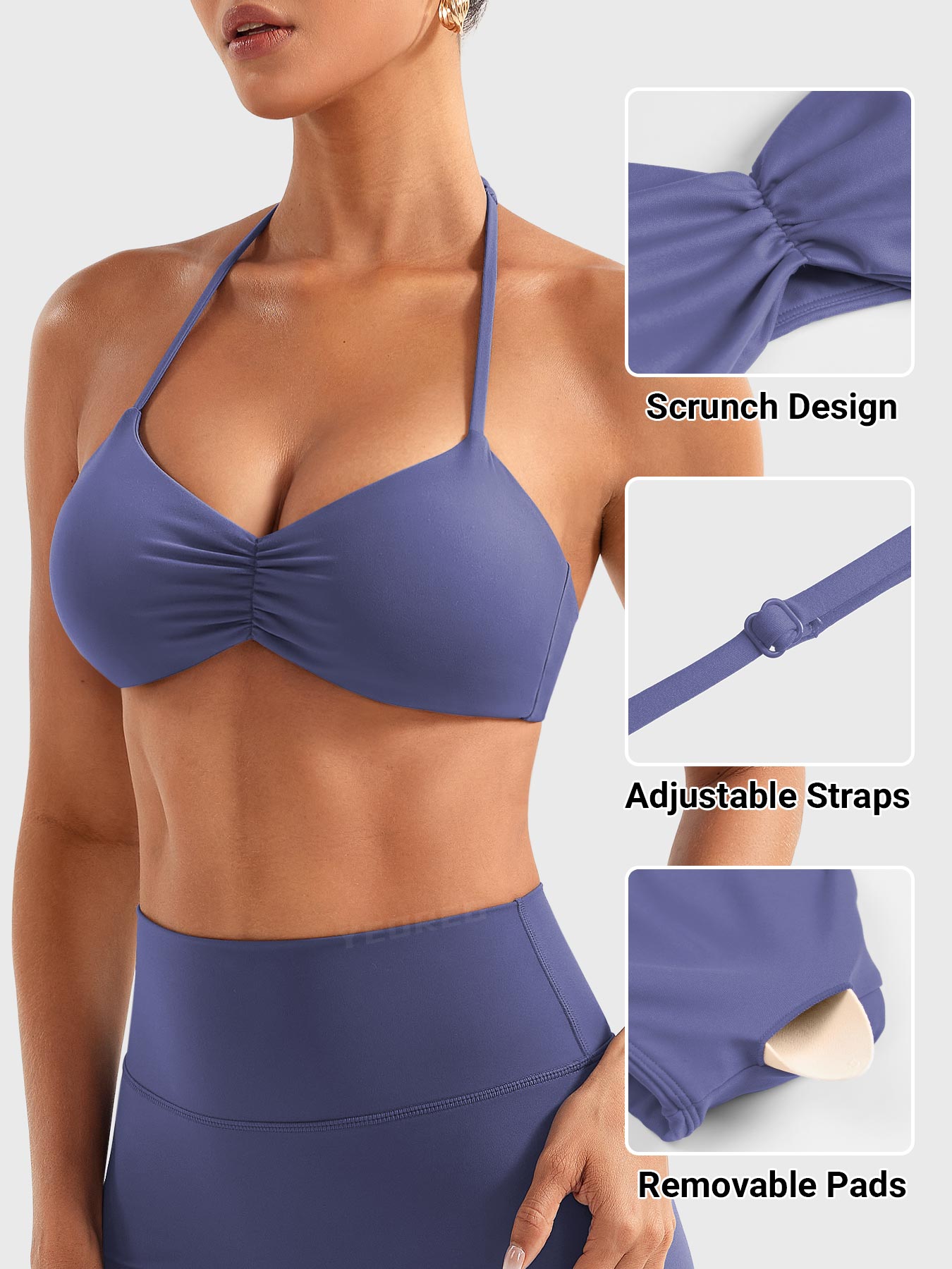 Yeoreo Amiey Halter Sports Bra
