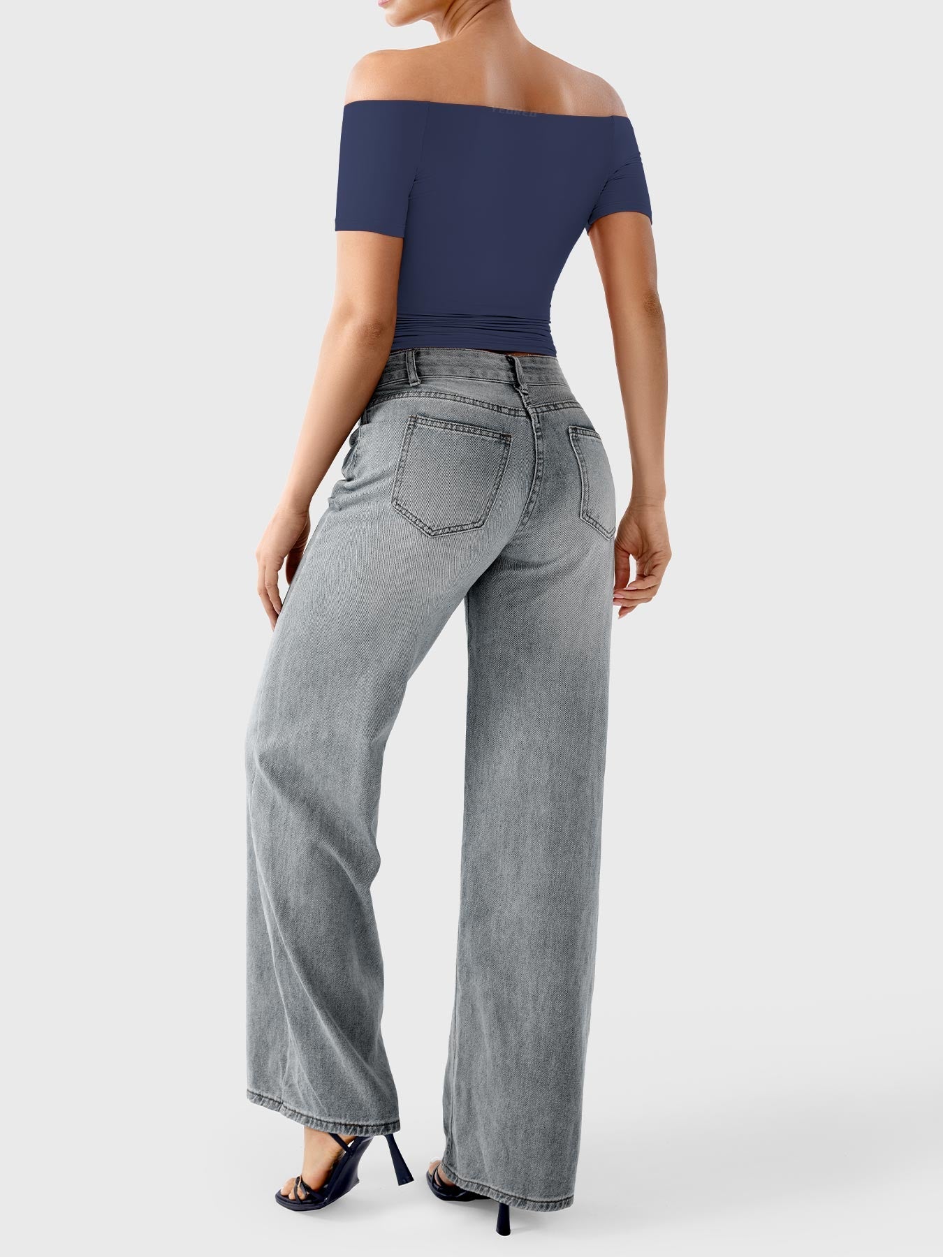 Vaeryn Luzlie Off Shoulder Short Sleeves