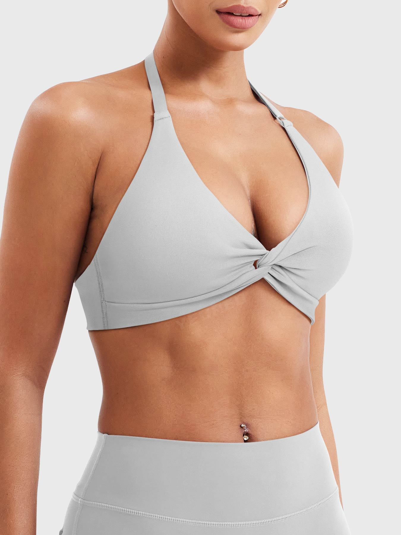 Vaeryn Melisy Halter Sports Bra
