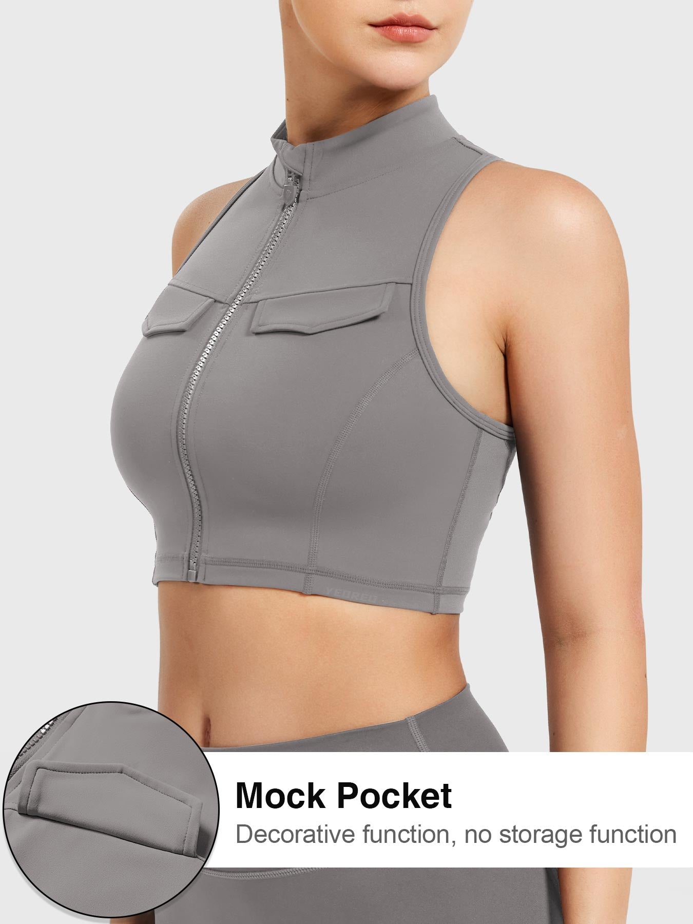 Yeoreo Chlonie CoreFlex Crop Tank