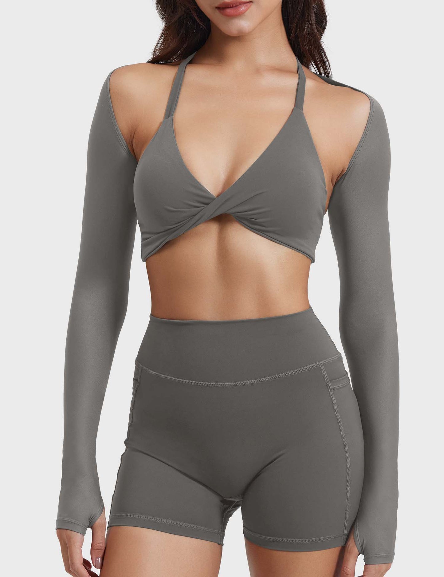 Vaeryn Kozie Long Sleeve Bolero Shrug
