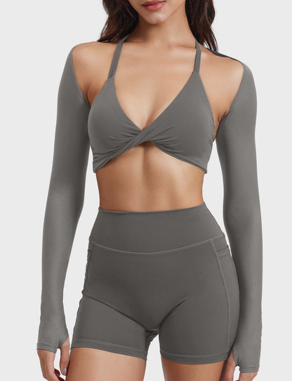 Vaeryn Kozie Long Sleeve Bolero Shrug