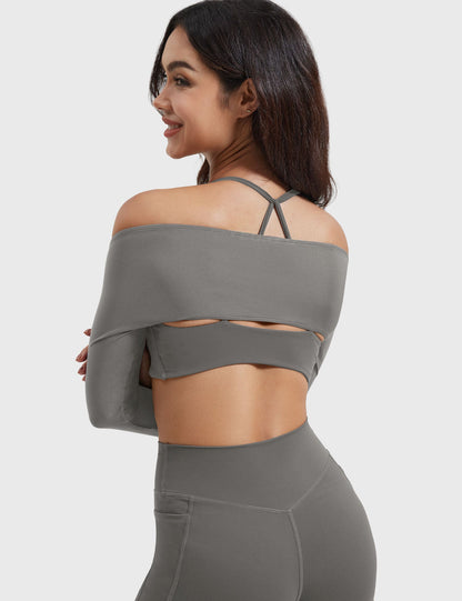 Vaeryn Kozie Long Sleeve Bolero Shrug