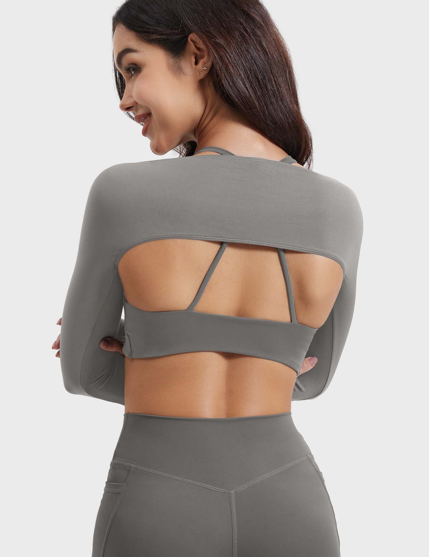 Vaeryn Kozie Long Sleeve Bolero Shrug