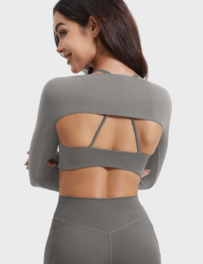 Vaeryn Kozie Long Sleeve Bolero Shrug