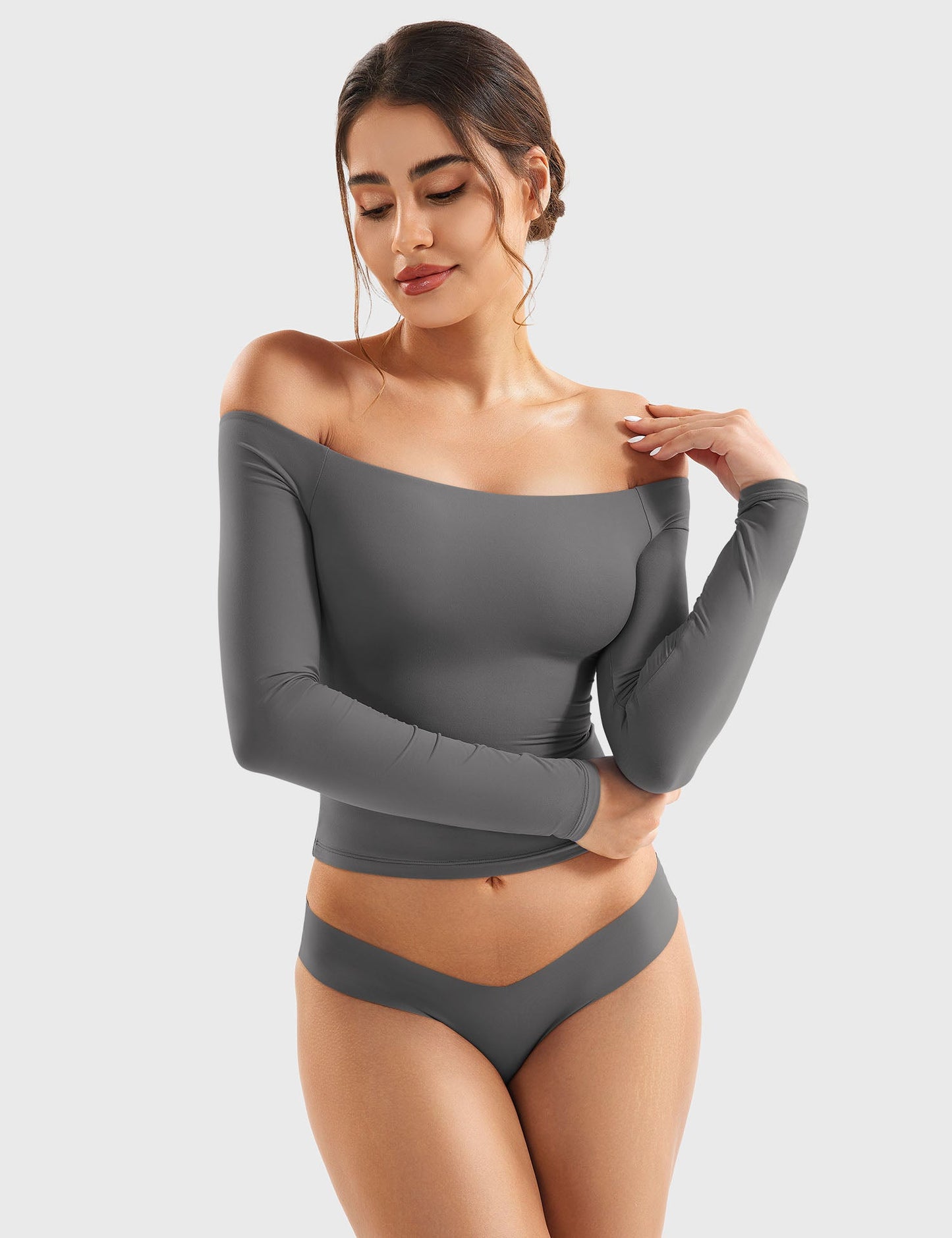 Vaeryn Luzlie Off Shoulder Top