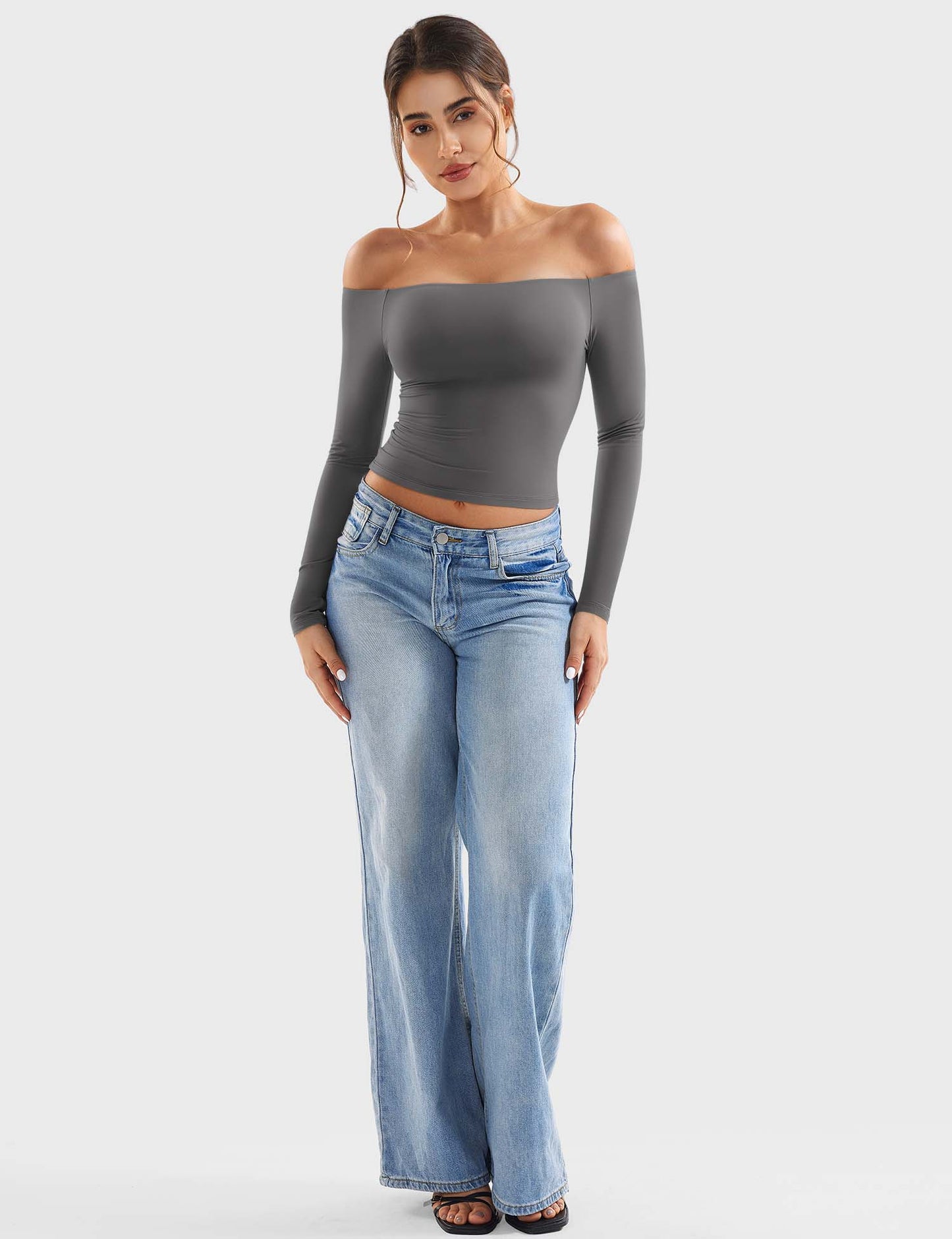 Vaeryn Luzlie Off Shoulder Top