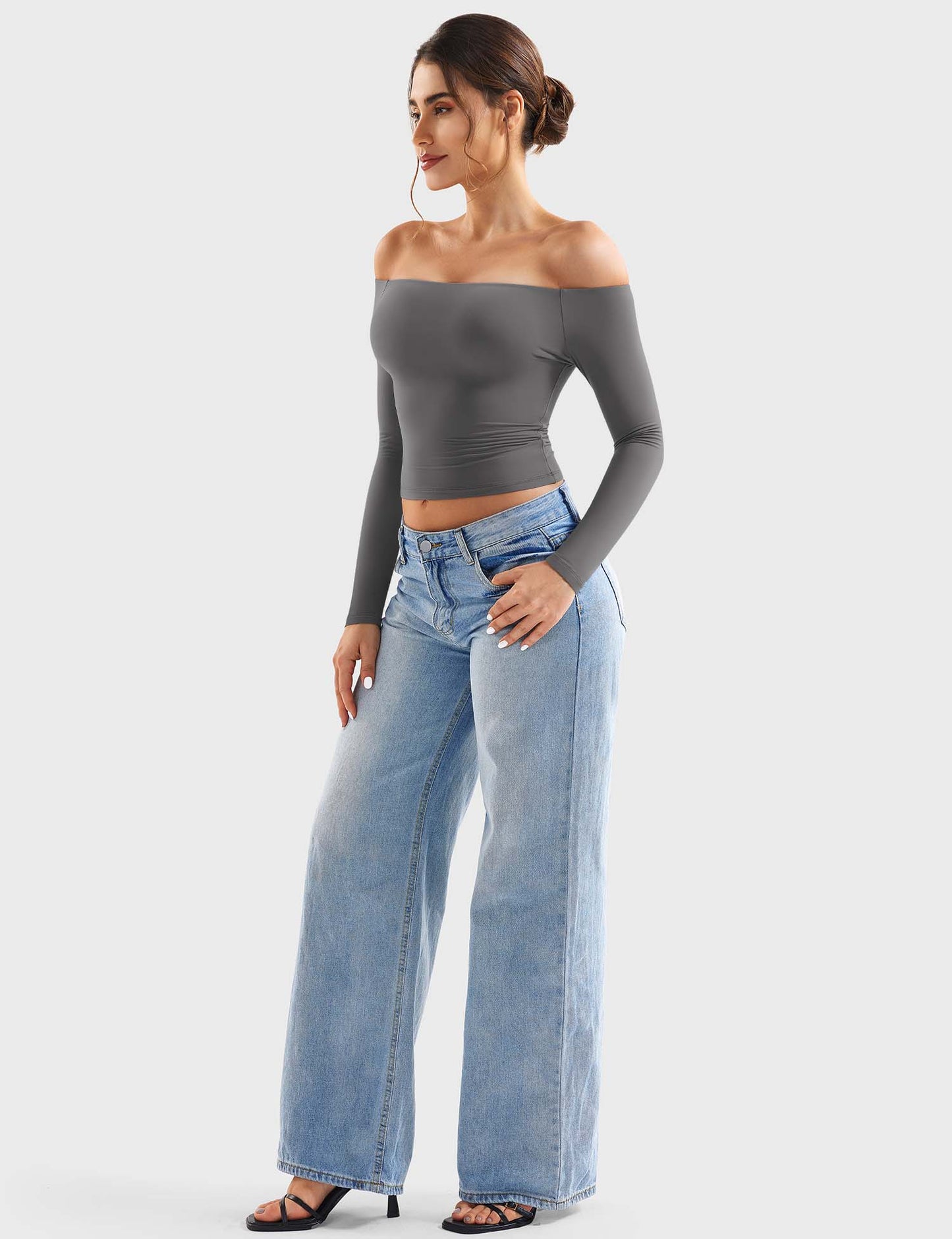 Vaeryn Luzlie Off Shoulder Top