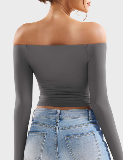 Vaeryn Luzlie Off Shoulder Top