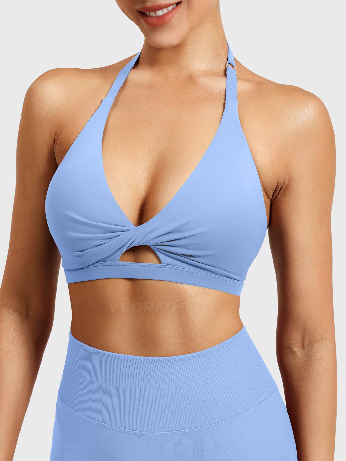Vaeryn Micaela Twist Front Sports Bra