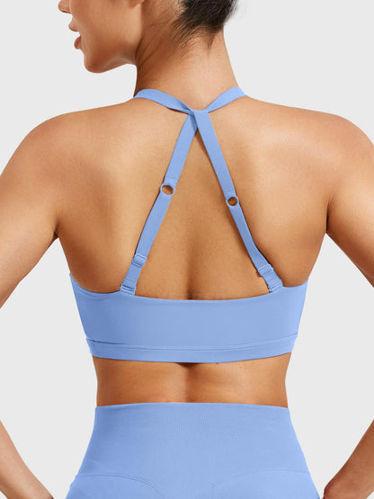 Vaeryn Micaela Twist Front Sports Bra