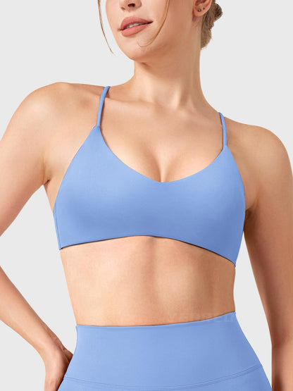 Vaeryn Zaahira V-Neck Adjustable Sports Bra