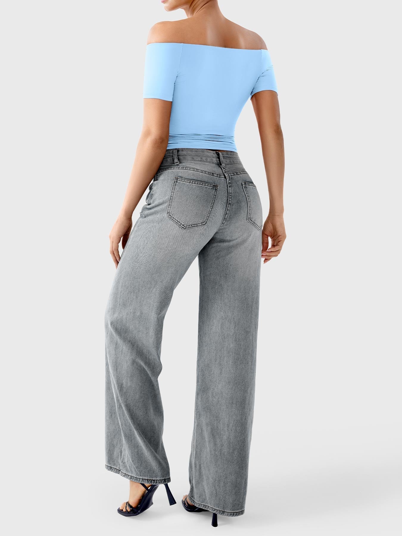 Vaeryn Luzlie Off Shoulder Short Sleeves