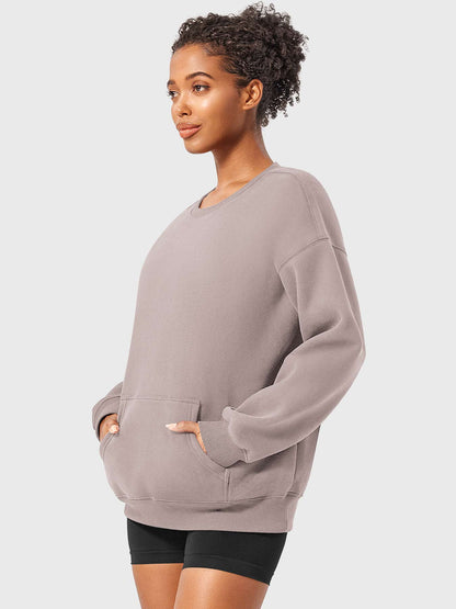 Vaeryn Jocely Oversized Fleece Sweatshirts