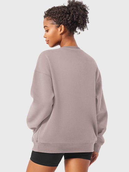 Vaeryn Jocely Oversized Fleece Sweatshirts