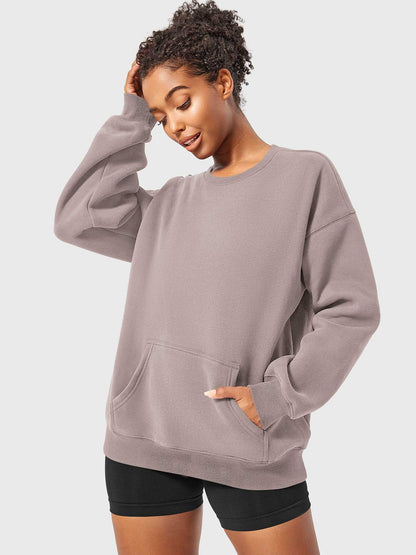 Vaeryn Jocely Oversized Fleece Sweatshirts