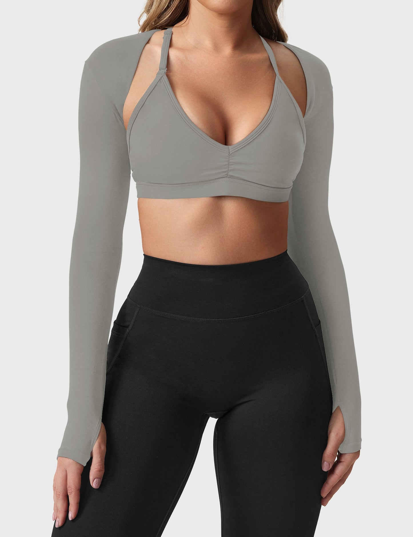 Vaeryn Mini Long Sleeve Bolero Shrug