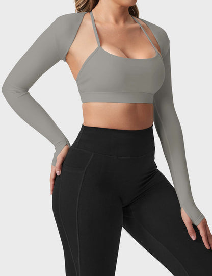 Vaeryn Mini Long Sleeve Bolero Shrug