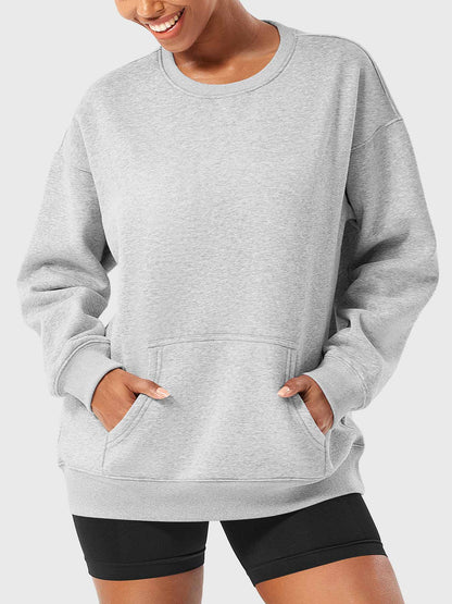 Vaeryn Jocely Oversized Fleece Sweatshirts