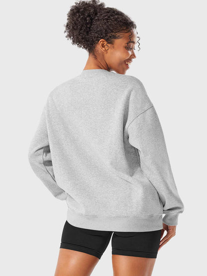 Vaeryn Jocely Oversized Fleece Sweatshirts