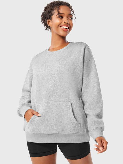 Vaeryn Jocely Oversized Fleece Sweatshirts