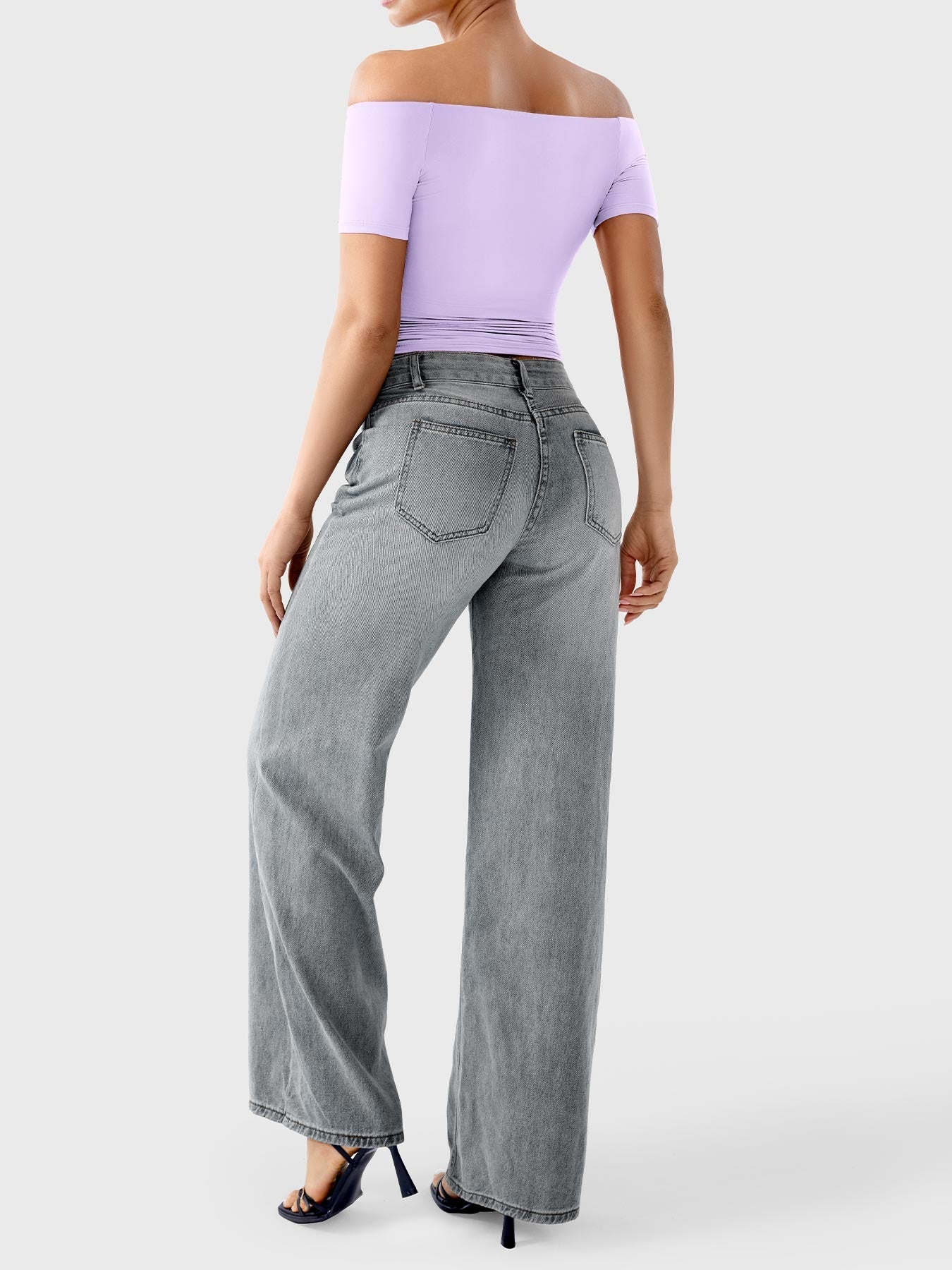 Vaeryn Luzlie Off Shoulder Short Sleeves