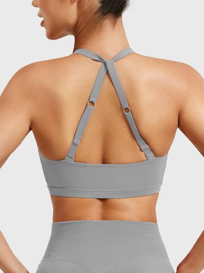 Vaeryn Micaela Twist Front Sports Bra