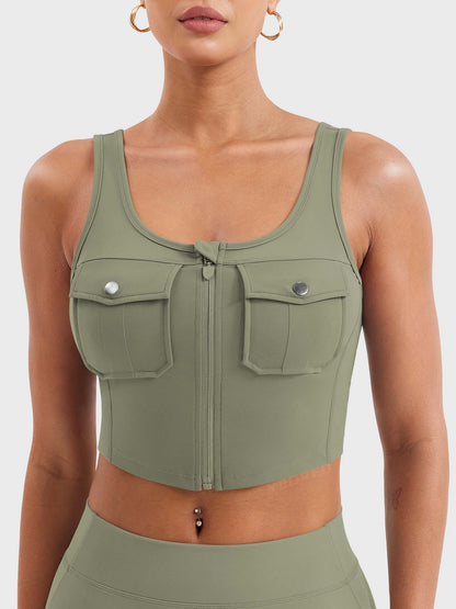 Vaeryn Yvetty CoreFlex Crop Tank