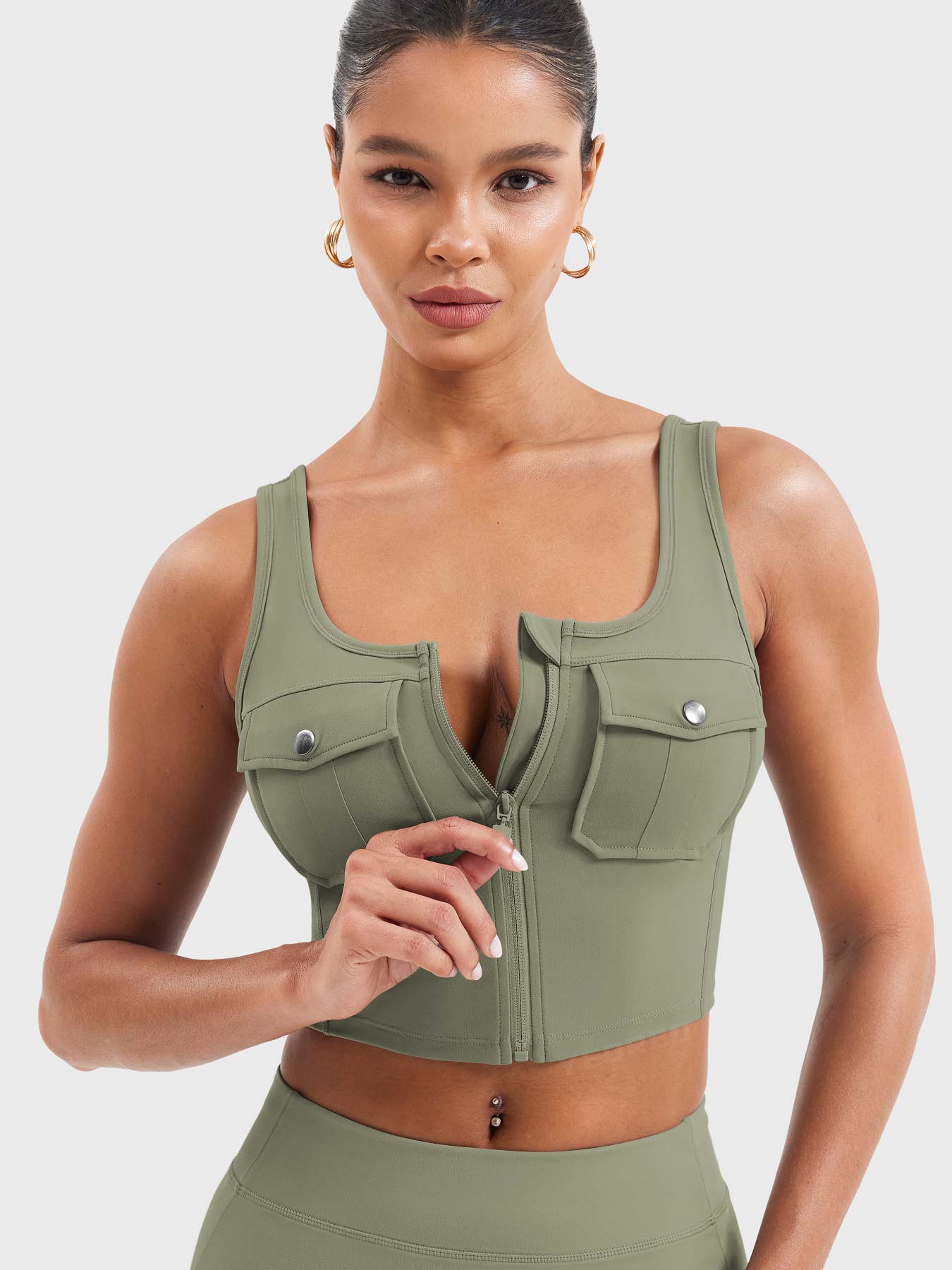Vaeryn Yvetty CoreFlex Crop Tank