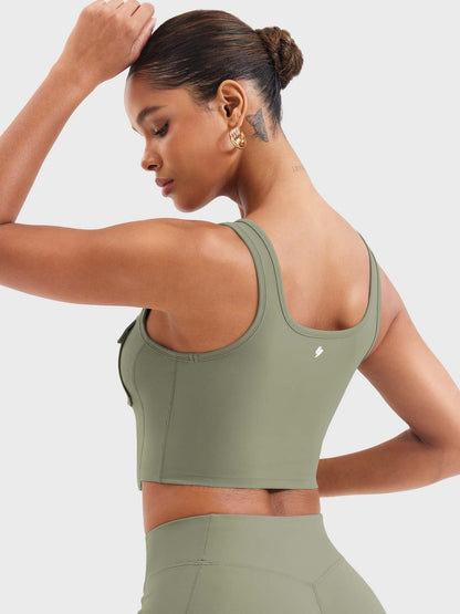Vaeryn Yvetty CoreFlex Crop Tank