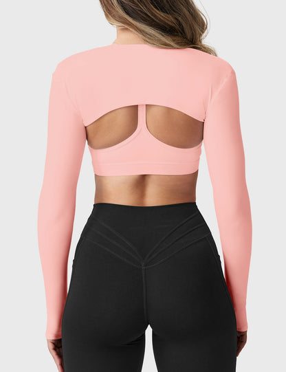 Vaeryn Mini Long Sleeve Bolero Shrug