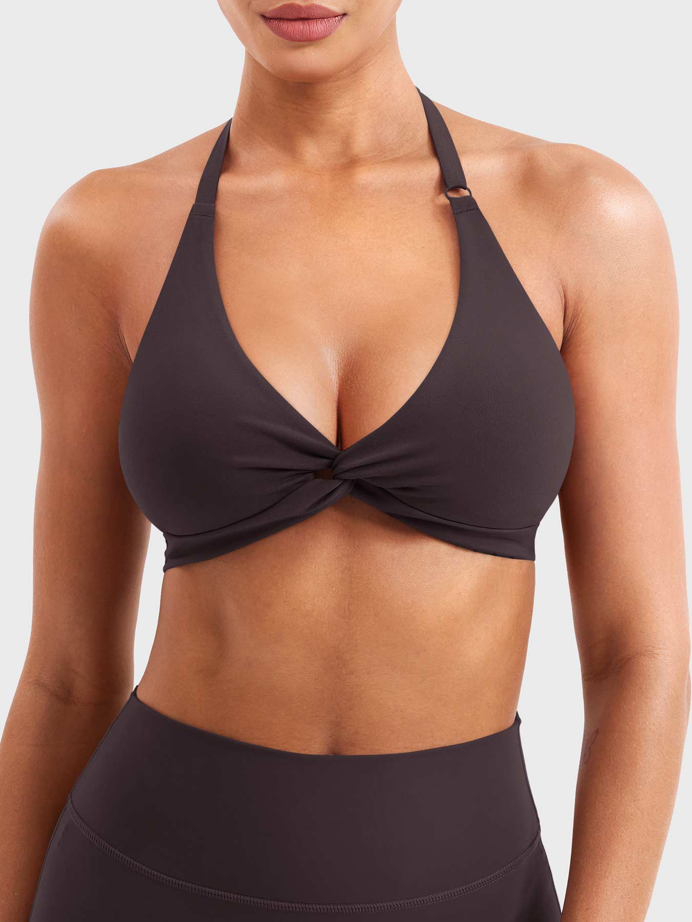 Vaeryn Melisy Halter Sports Bra