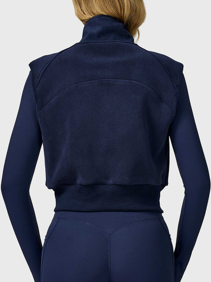 Yeoreo Eden Cropped Fleece Vest