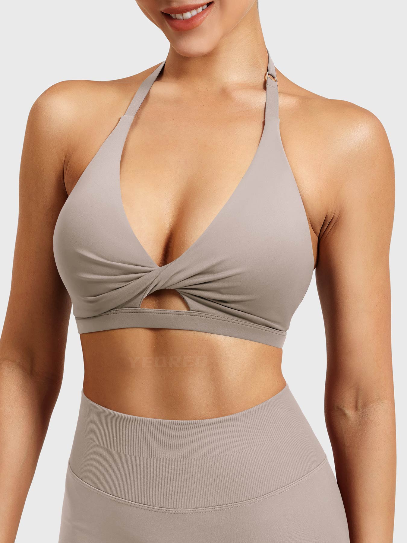 Vaeryn Micaela Twist Front Sports Bra