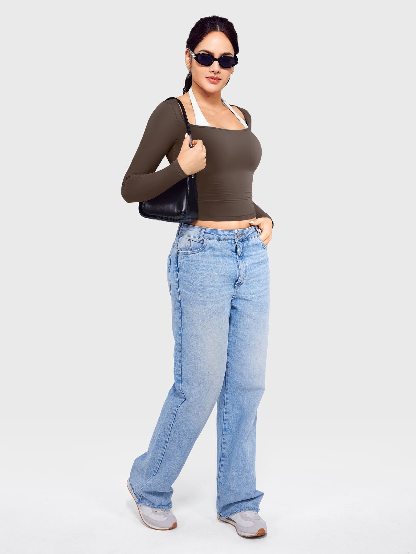 Yeoreo Arleney Square Neck Long Sleeve
