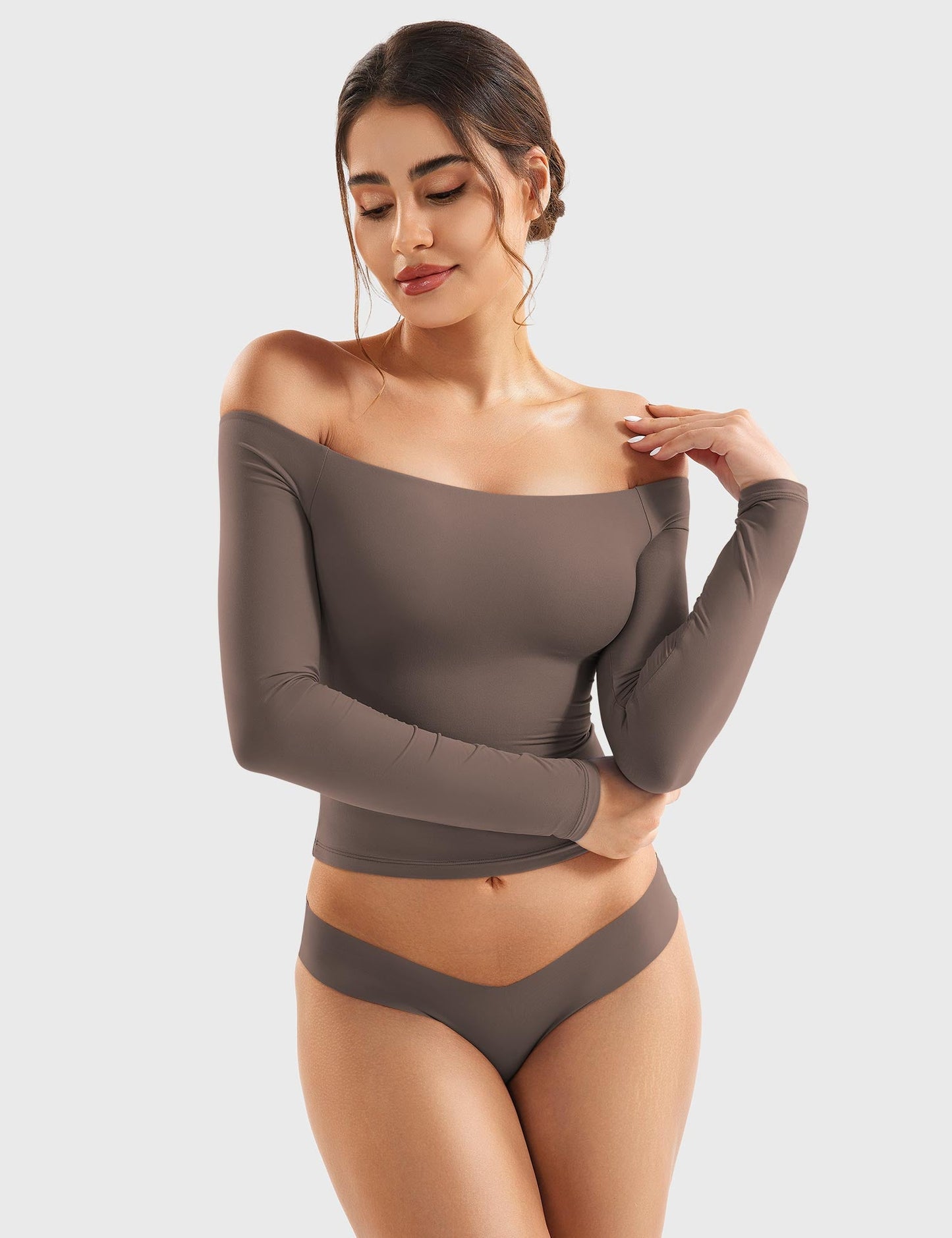 Vaeryn Luzlie Off Shoulder Top