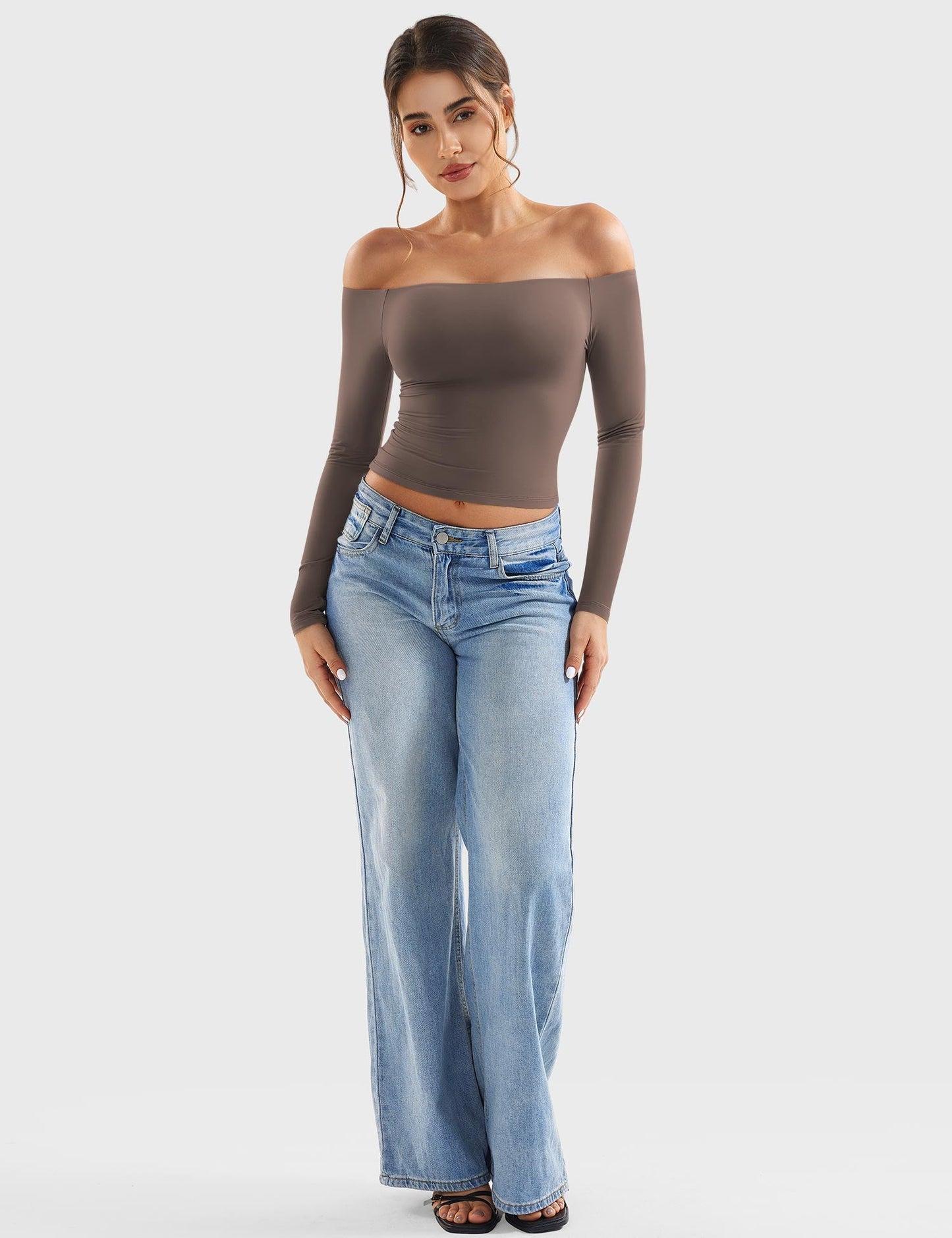 Vaeryn Luzlie Off Shoulder Top