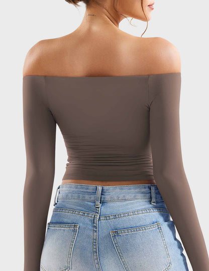 Vaeryn Luzlie Off Shoulder Top
