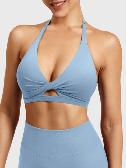 Vaeryn Micaela Twist Front Sports Bra