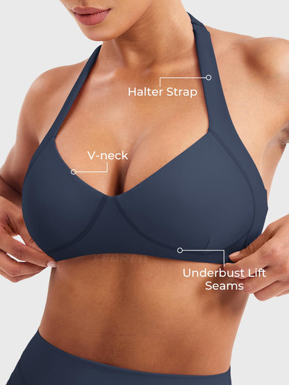 Yeoreo Andrine Contour Halter Sports Bra