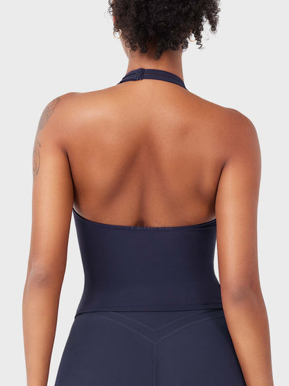 Yeoreo Elevine V Neck Halter Tank