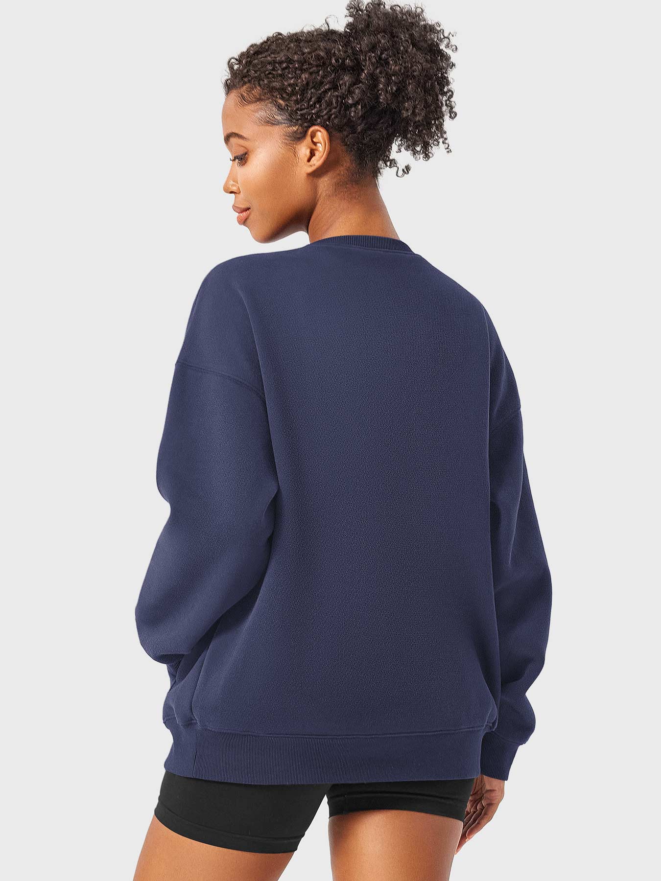 Vaeryn Jocely Oversized Fleece Sweatshirts